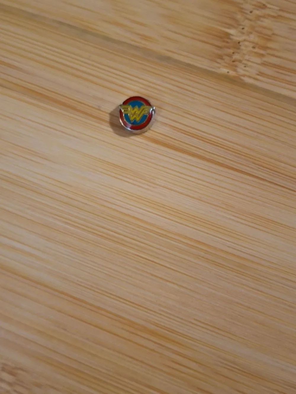 Wonder Woman Enamel Pin - Red, Blue & Yellow